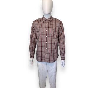 Michael Kors Plaid Button Up Shirt